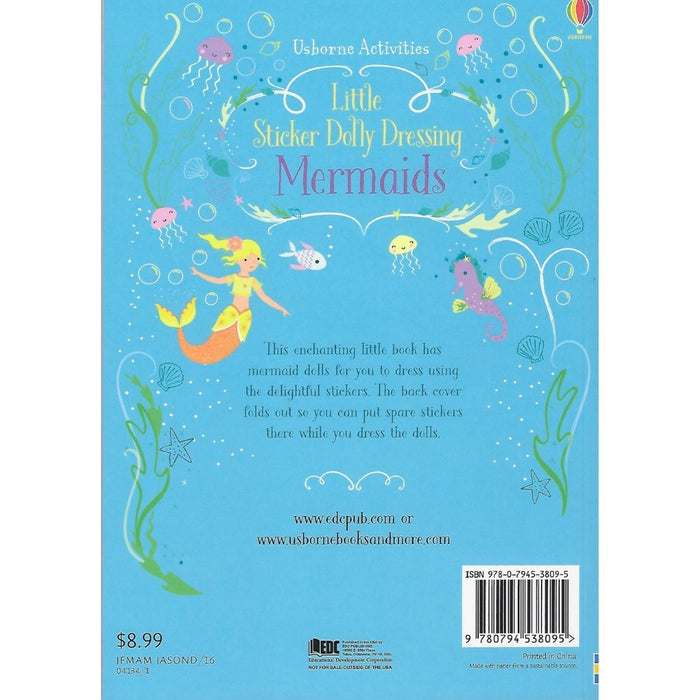 Little Sticker - Dolly Dressing Mermaids Book - Safari Ltd®