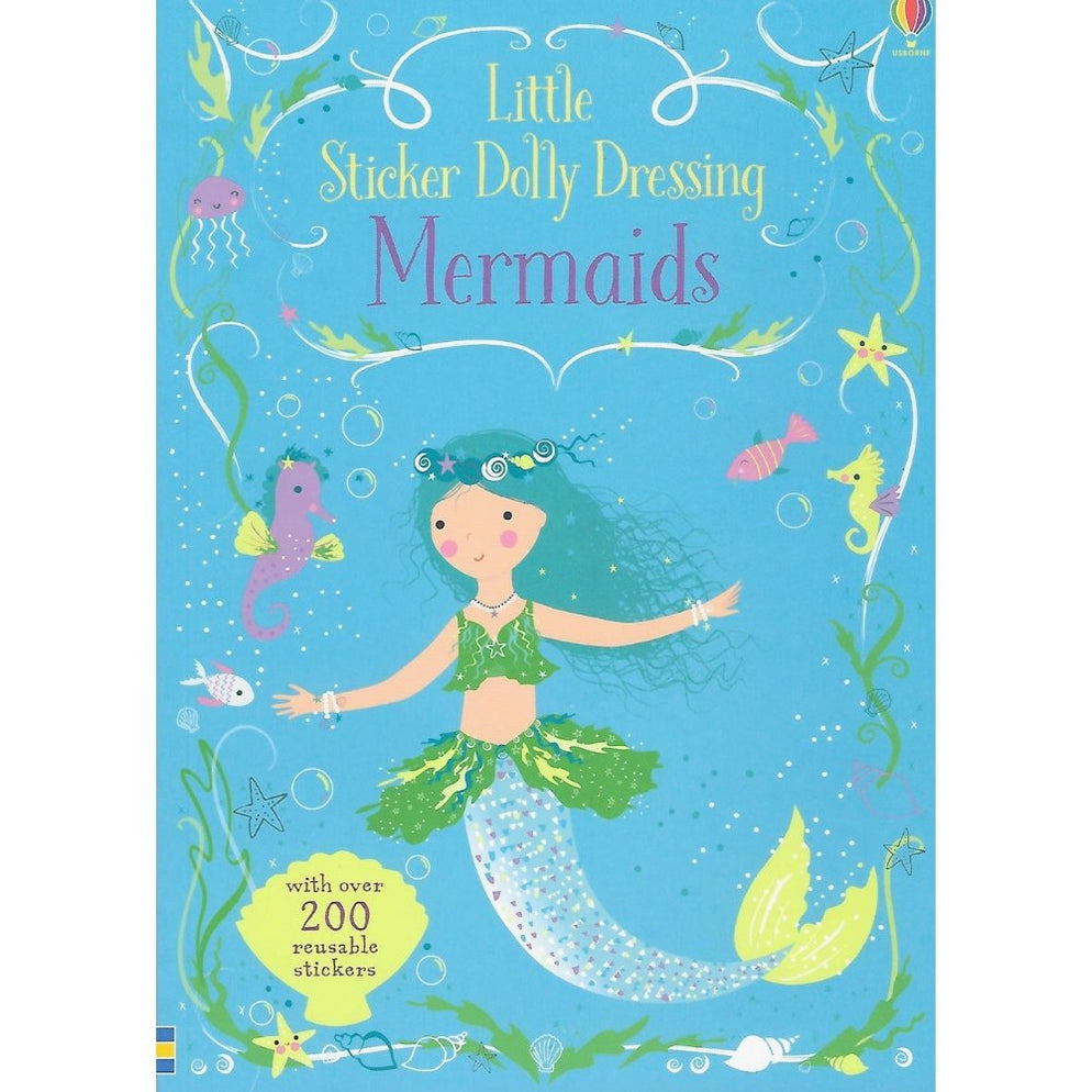 Little Sticker Dolly Dressing Mermaids Book Safari Ltd®
