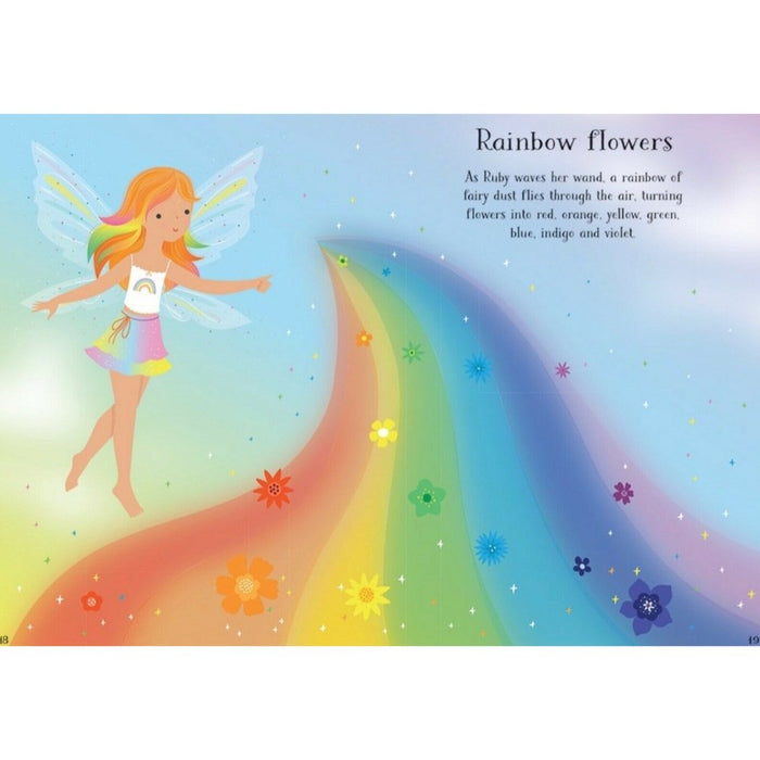 Little Sticker Dolly Dressing Rainbow Fairies Book - Safari Ltd®
