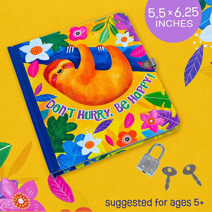 Lock & Key - Happy Sloth Diary - Safari Ltd®