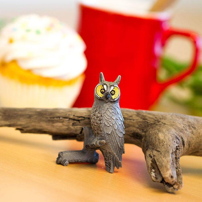 Long Eared Owl Toy | Wildlife Animal Toys | Safari Ltd.