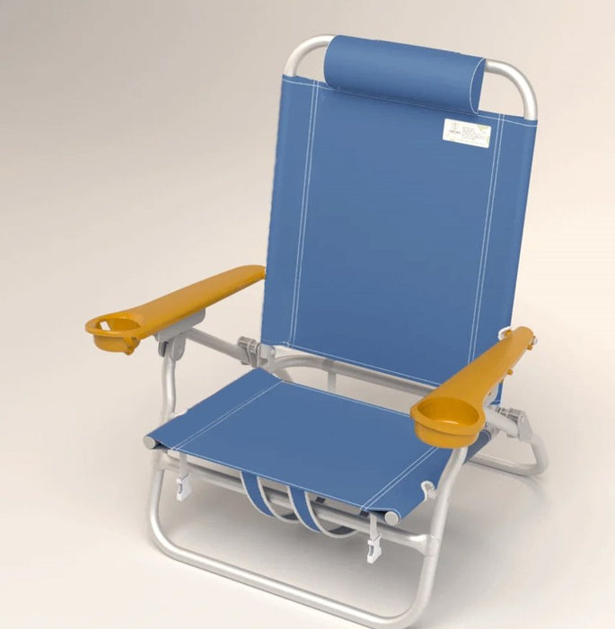 Lowtides Sandbar Low Beach Chair - Atlantic Jet - Safari Ltd®