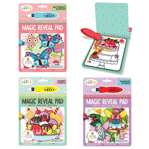 Magic Reveal Pads - Butterflies, Treats & Fairies - Safari Ltd®