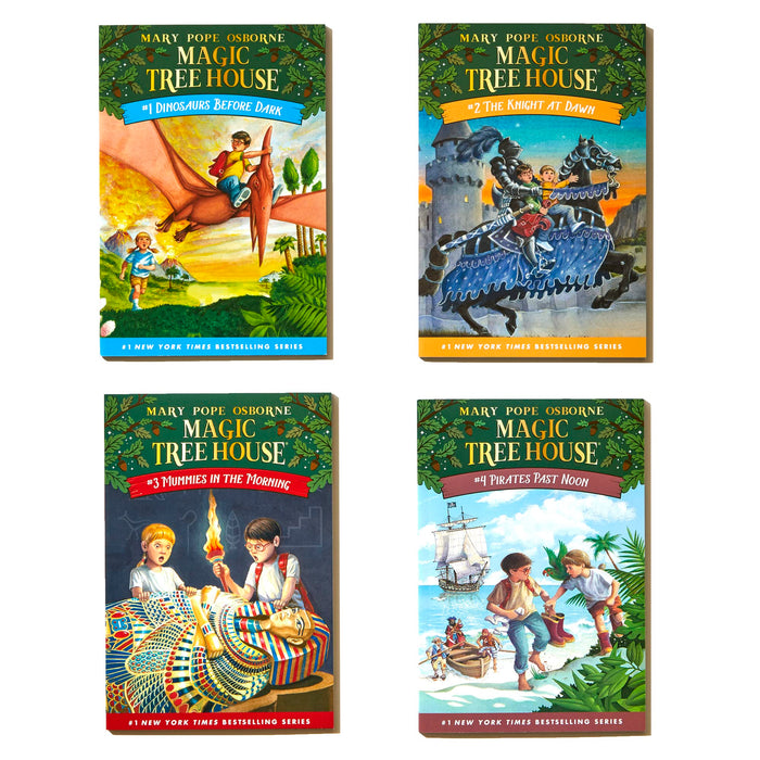 Magic Tree House Books 1-4 Ebook Collection eBook by Mary Pope