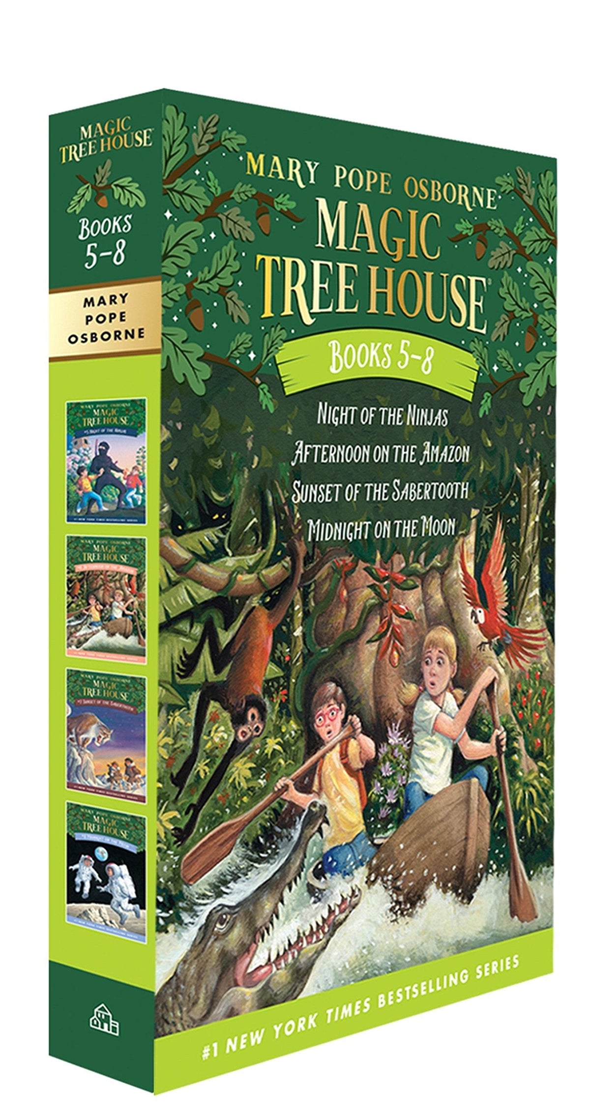 Magic Tree House Boxed Set, Books 1-4: by Mary Pope Osborne