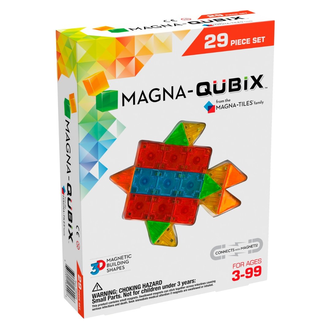Magna-Qubix 19 Piece Set - Safari ltd