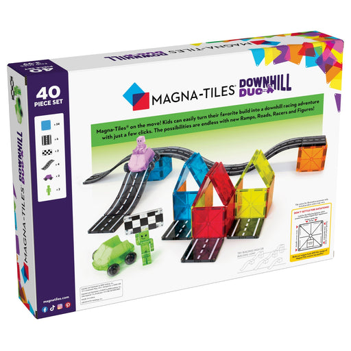 Magna-Tiles Downhill Duo 40-Piece Set - Safari Ltd®