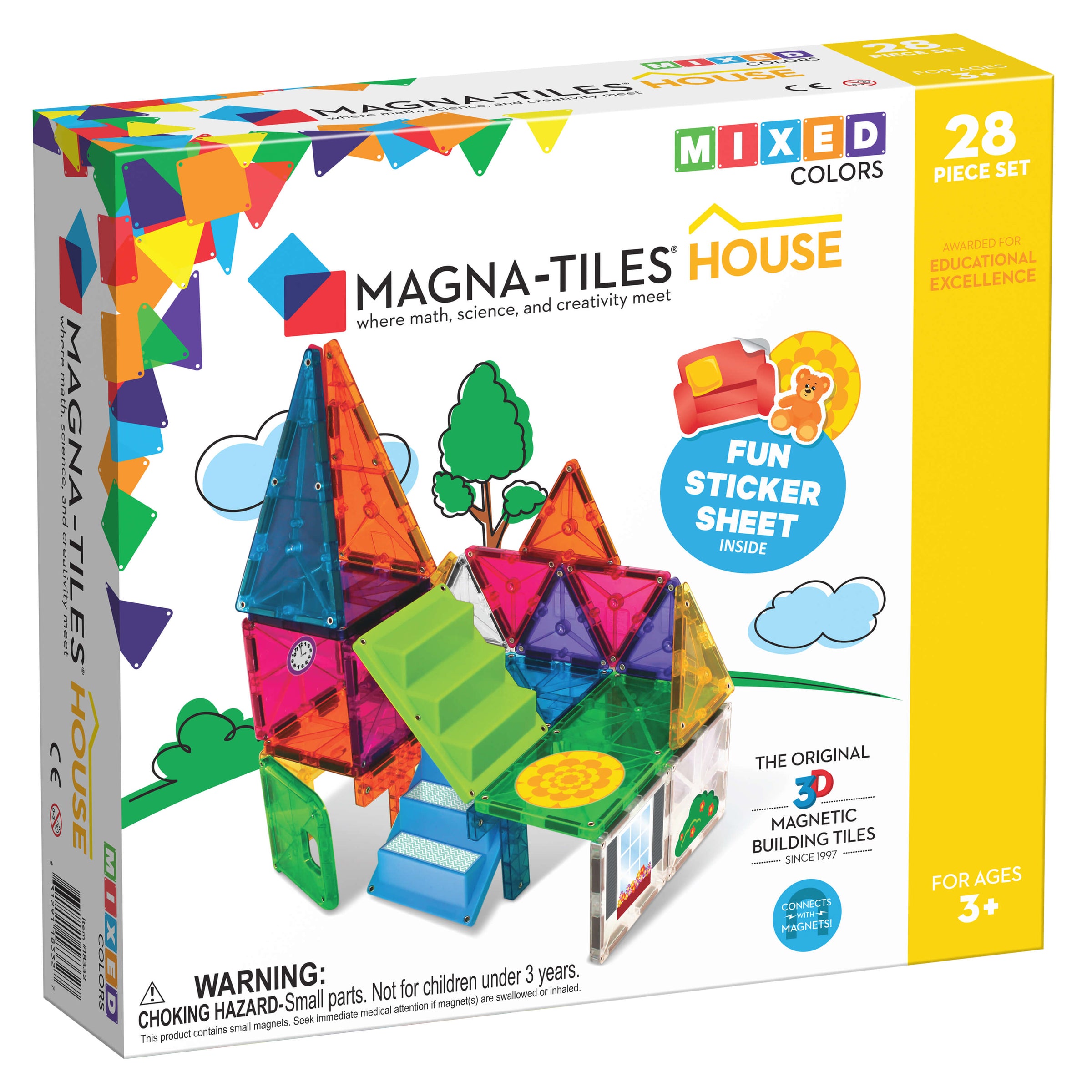 Magna-Tiles House 28-Piece Set - Safari ltd