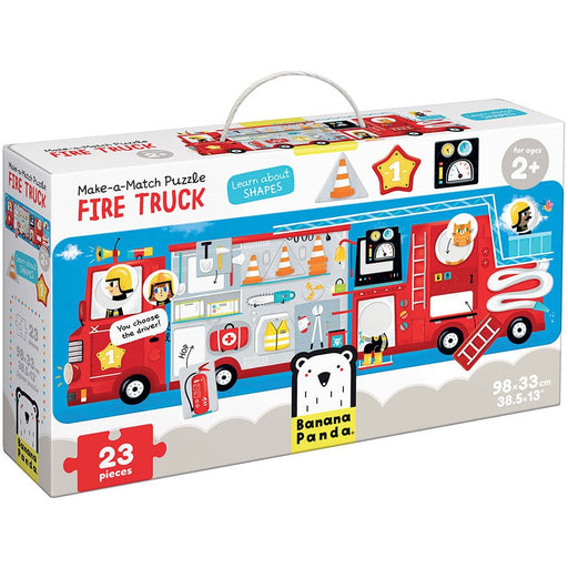 Make-a-Match Puzzle - Fire Truck - Safari Ltd®