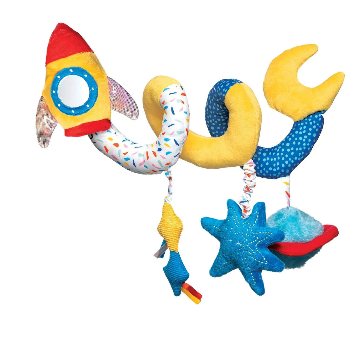 Manhattan Toy Spiral Space Rocket Safari Ltd