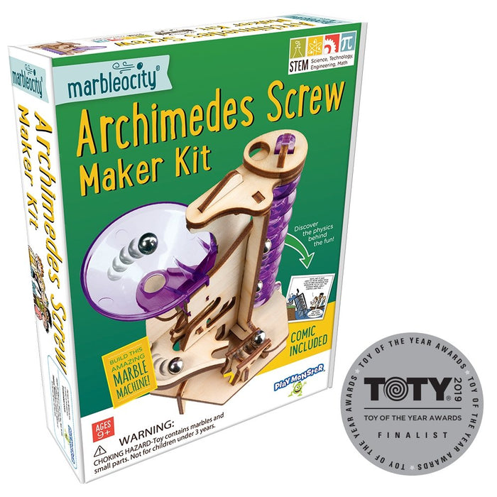 Marbleocity Archimedes Screw Maker Kit - Safari Ltd®