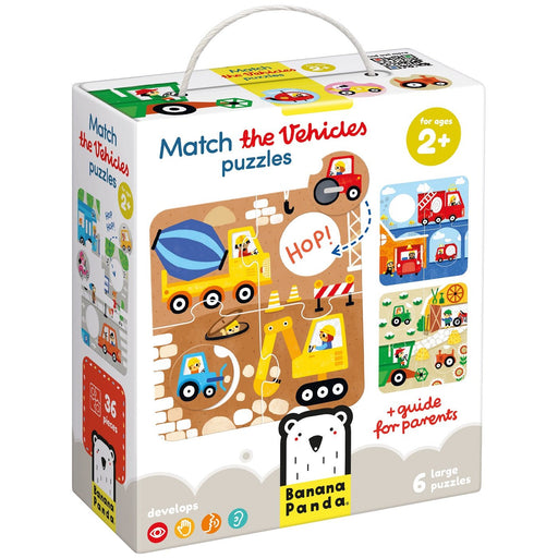 Match the Vehicles Puzzles 2+ - Safari Ltd®