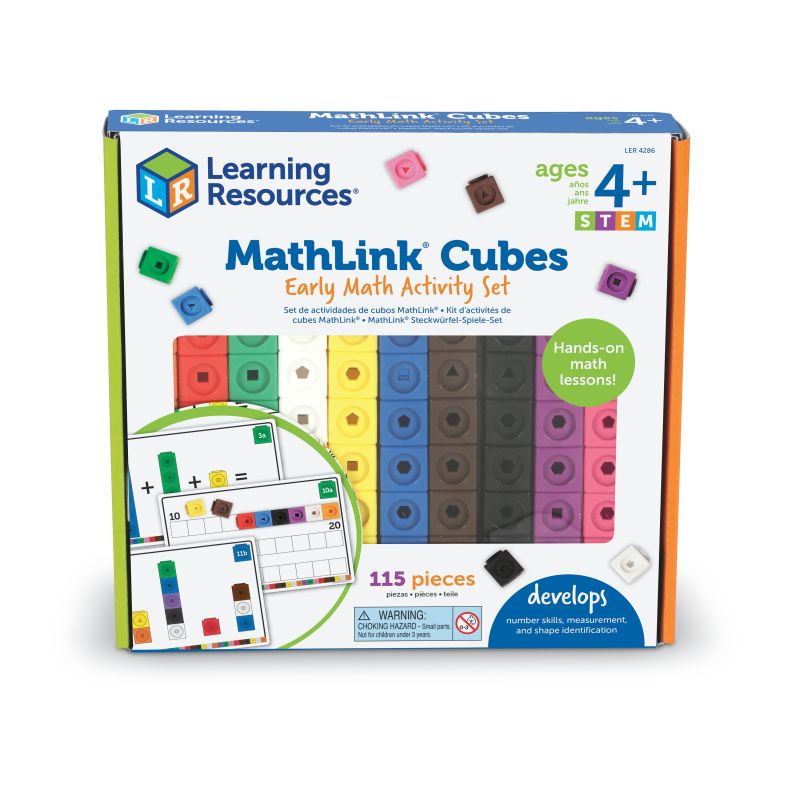 Math Link Early Math MathLink Cubes Early Math Starter Set | Safari Ltd®