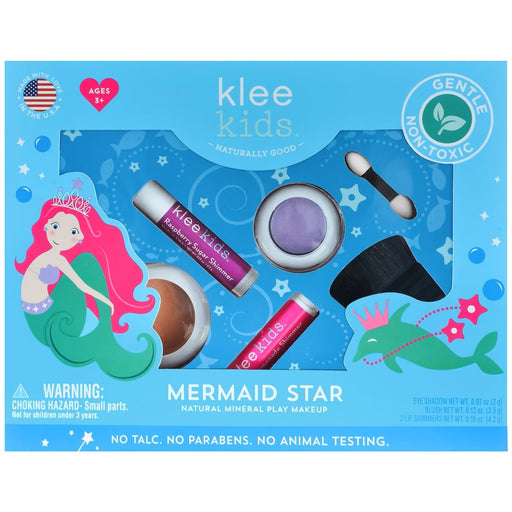 Mermaid Star - Klee Kids Natural Play Makeup 4-PC Kit - Safari Ltd®