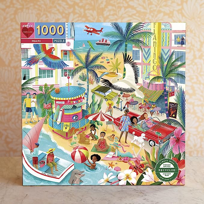Miami 1000 Piece Square Puzzle - Safari Ltd®