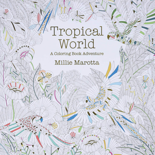 Millie Marotta Tropical World Coloring Book - Safari Ltd®