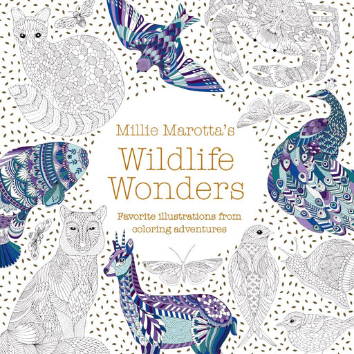 Millie Marotta Wildlife Wonders Coloring Book - Safari Ltd®