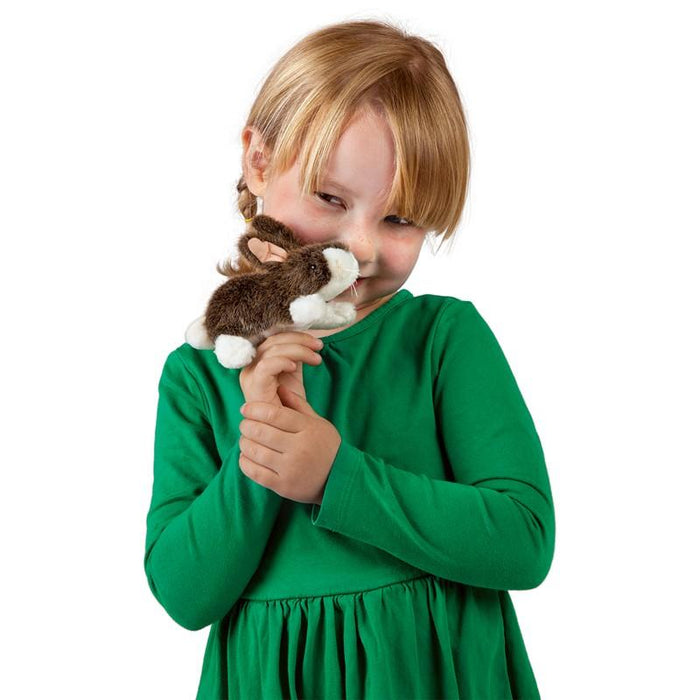 Mini Cottontail Rabbit Puppet - Safari Ltd®
