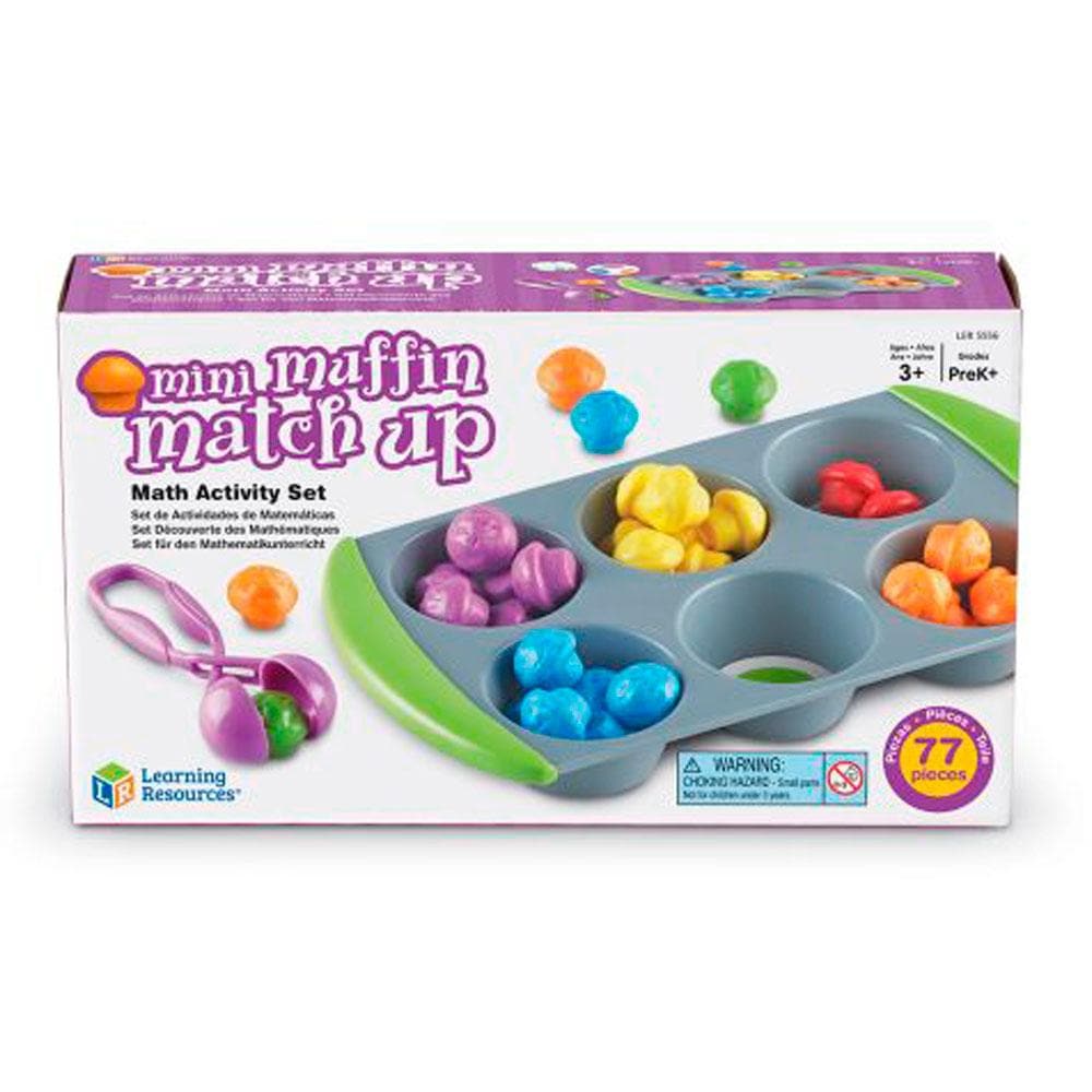 Mini Muffin Match Up Montessori Toys Safari Ltd. Safari Ltd
