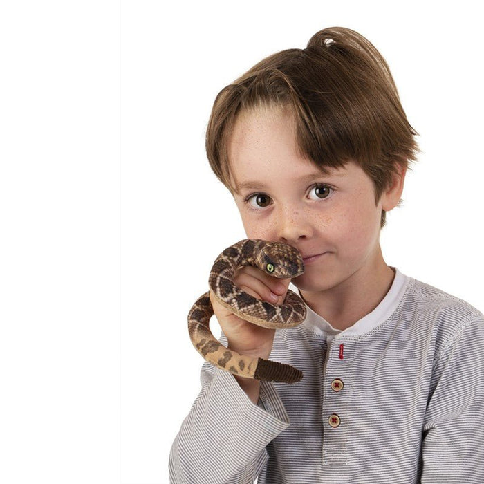 Mini Rattlesnake Finger Puppet - Safari Ltd®
