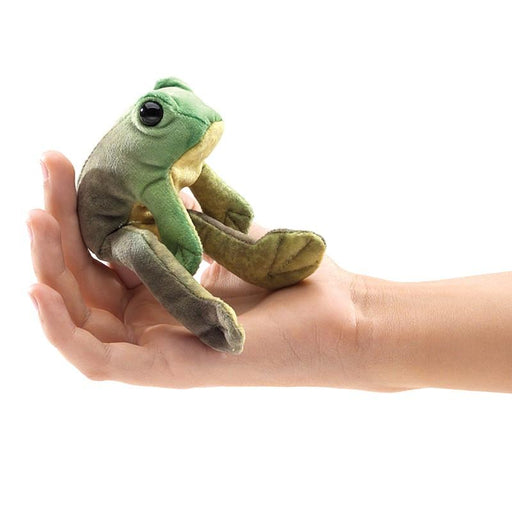 Mini Sitting Frog Finger Puppet - Safari Ltd®