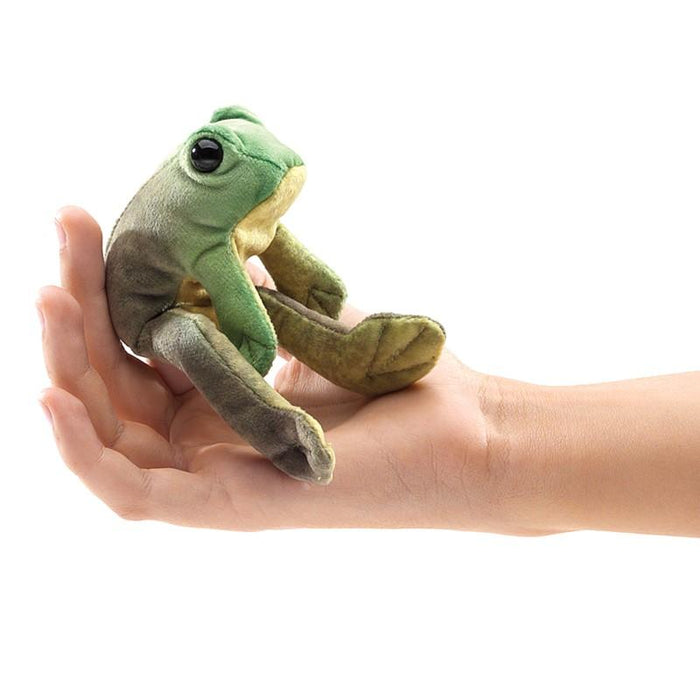 Mini Sitting Frog Finger Puppet, Puppets & Marionettes