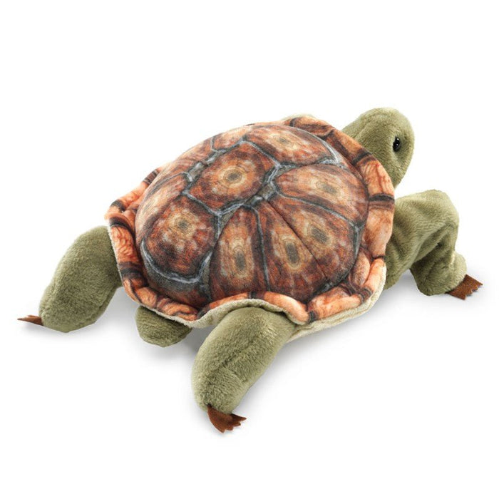 Mini Tortoise Stuffed Animal Finger Puppet - Safari Ltd®