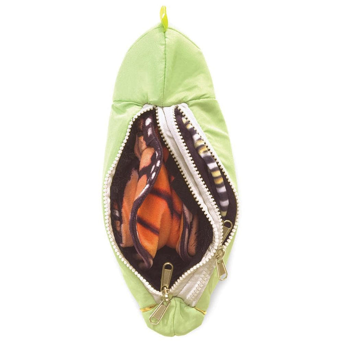 Monarch Butterfly Life Cycle Stuffed Animal Puppet - Safari Ltd®