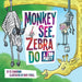 Monkey See, Zebra Do Book - Safari Ltd®