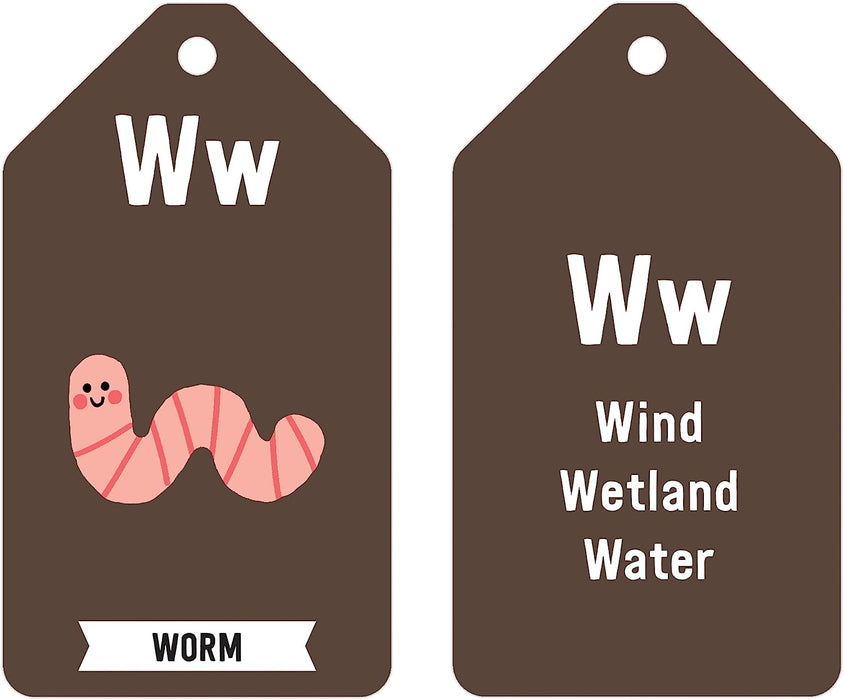 Mudpuppy ABCs of the Earth Ring Flash Cards - Safari Ltd®