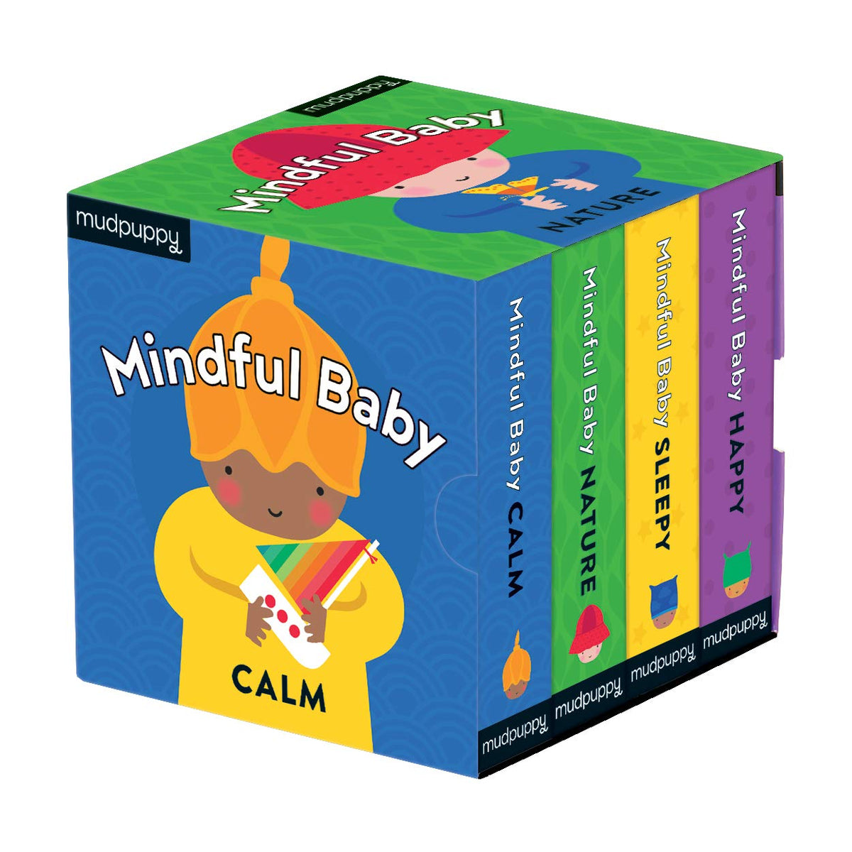 Mudpuppy Mindful Baby Board Book Set Mudpuppy Safari Ltd®