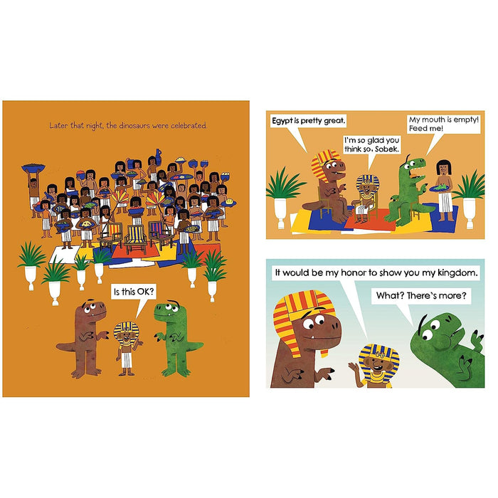 Mudpuppy T. Rex Time Machine: Dinos in Denile Book - Safari Ltd®