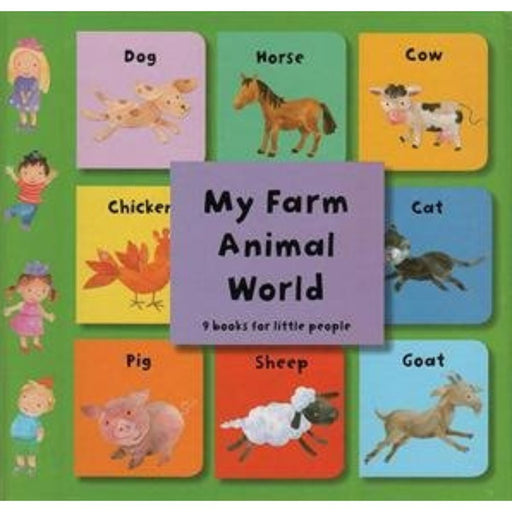 My Farm Animal World Board Book - Safari Ltd®