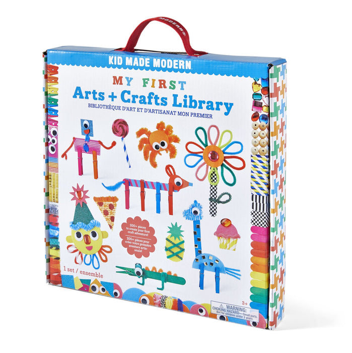  Kid Made Modern Arts and Crafts Supply Library - Coloring Arts  and Crafts Kit : Toys & Games