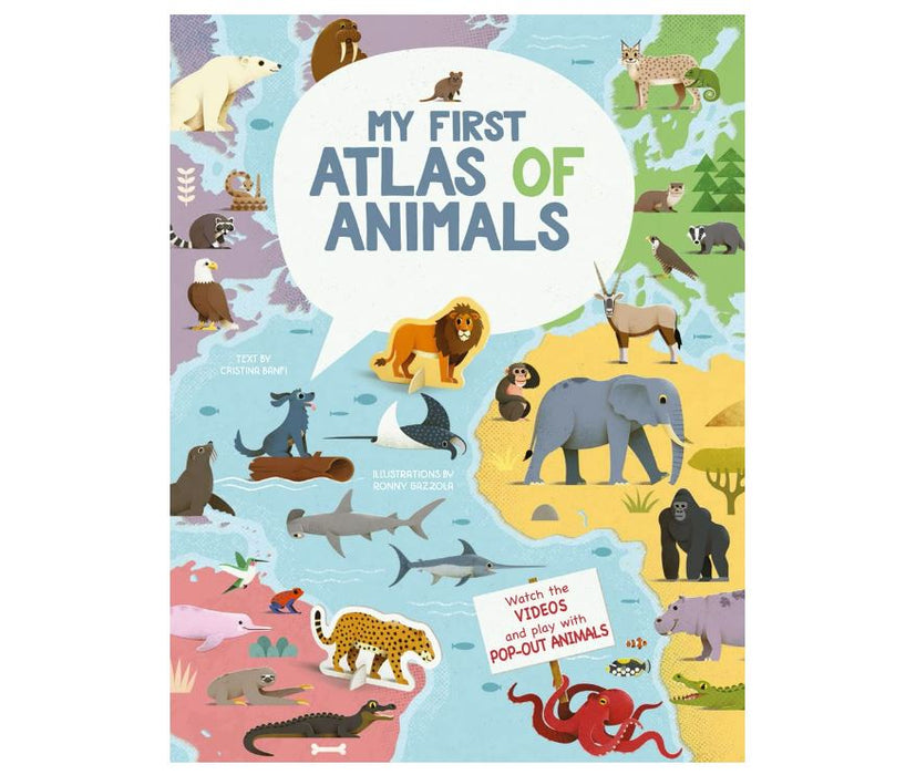 My First Atlas of Animals Book - Safari Ltd®