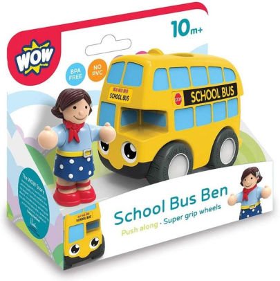 My First WOW School Bus Ben - Safari Ltd®