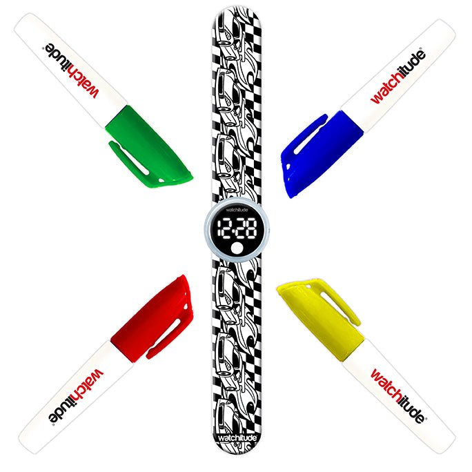 Nitro Color Me Digital Slap Watch Safari Ltd