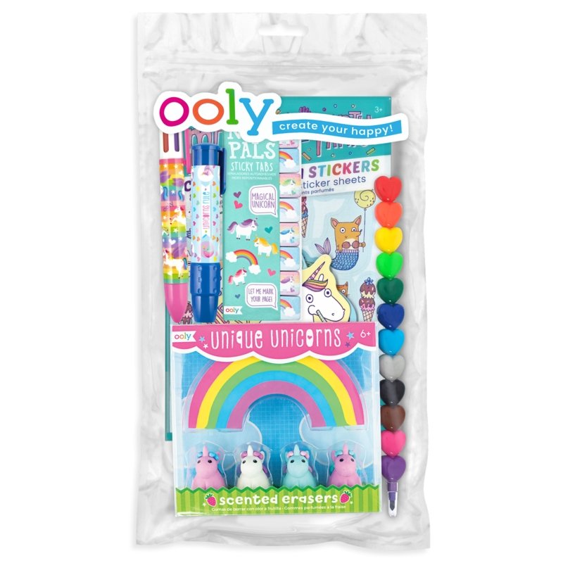 OOLY Happy Pack - Oh My! Unicorns & Mermaids Set - Safari Ltd®