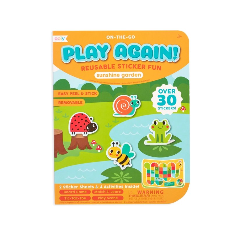 OOLY Play Again! Mini On the Go Activity Kit Sunshine Garden