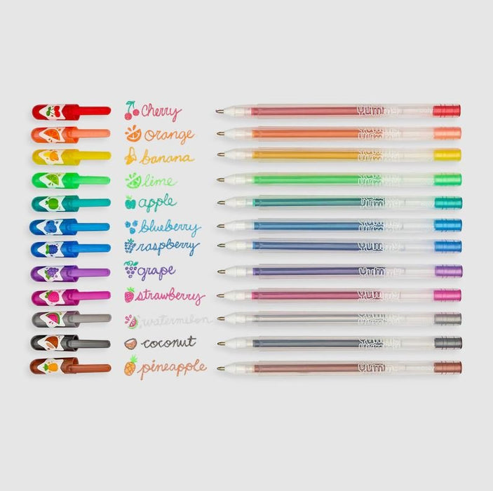 OOLY Yummy Yummy Scented Glitter Gel Pens 2.0 - Safari Ltd®