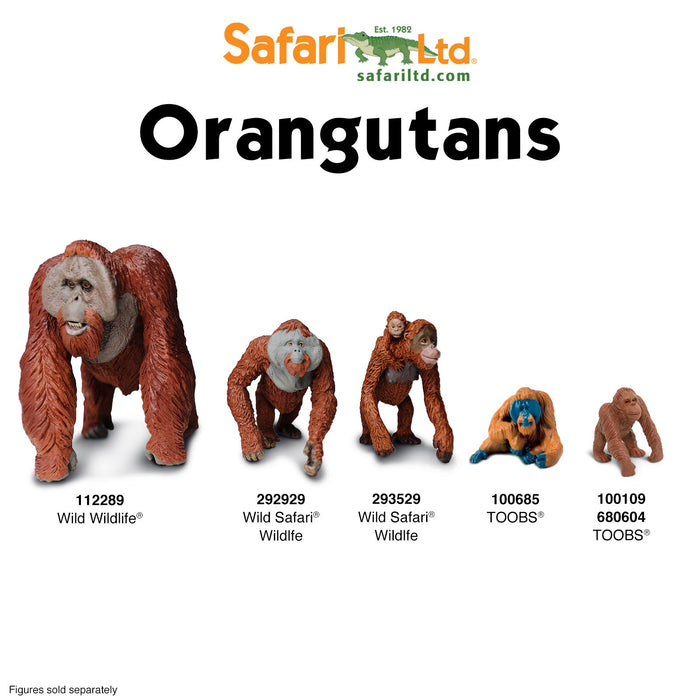 Orangutan with Baby Toy - Safari Ltd®