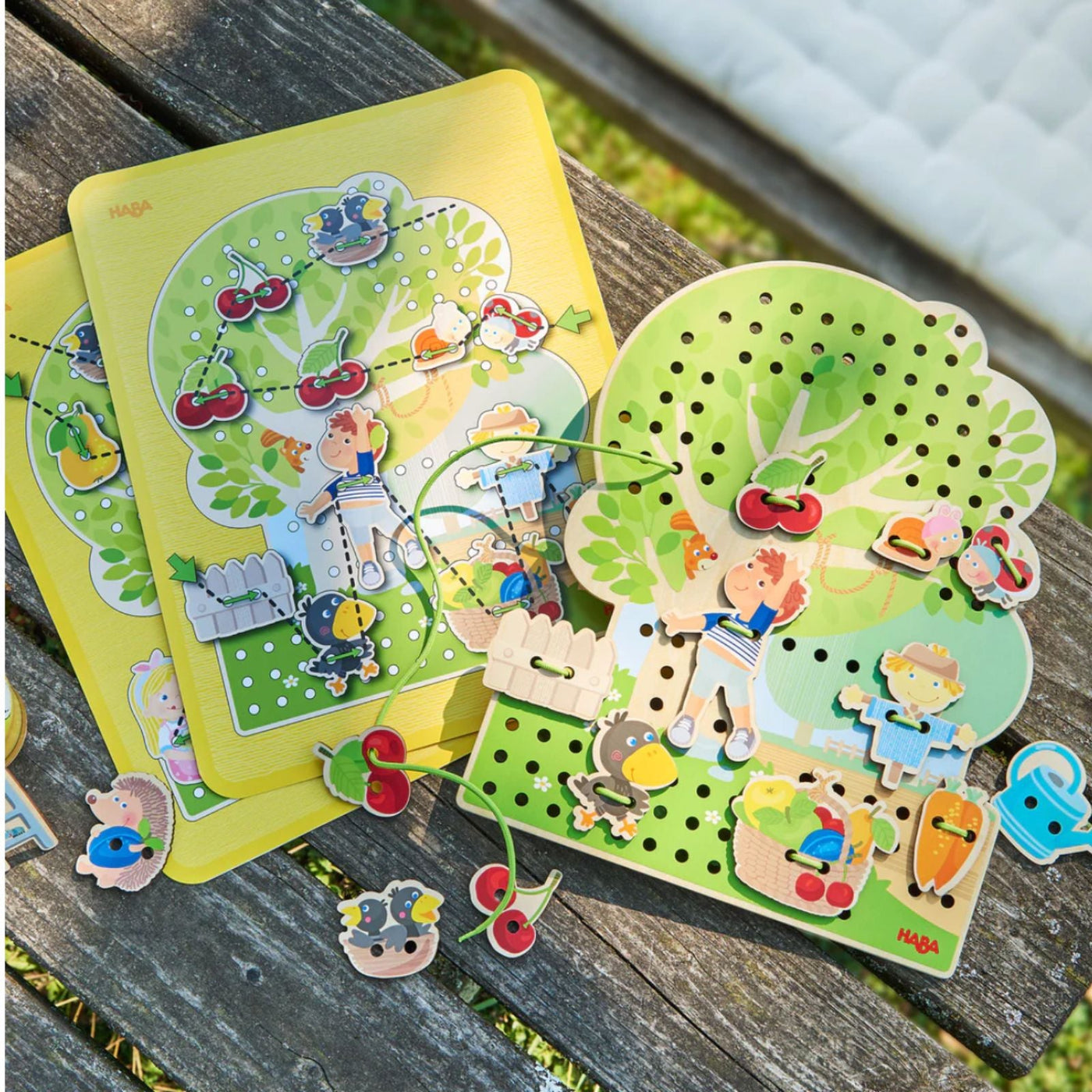 Orchard Threading Game Educational Toys Safari Ltd®