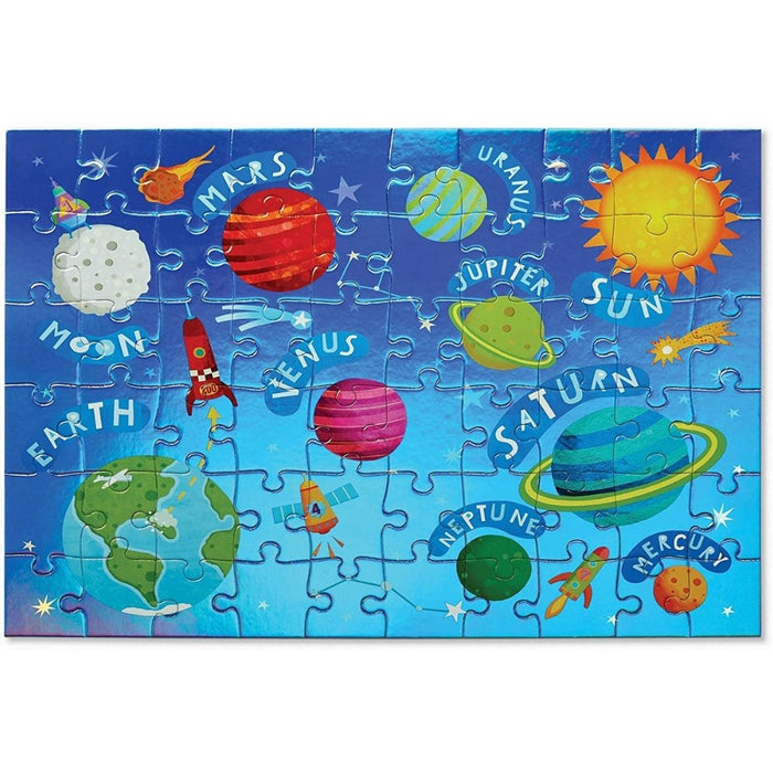 Outer Space Foil Puzzle (60pc) - Safari Ltd®