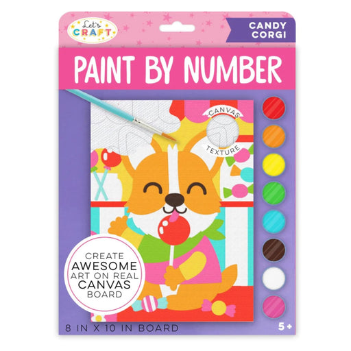 Paint by Numbers - Candy Corgi - Safari Ltd®