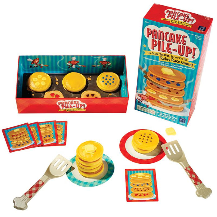 Pancake Pile-Up! Relay Game - Safari Ltd®