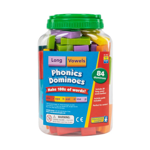 Phonics Dominoes - Long Vowels - Safari Ltd®