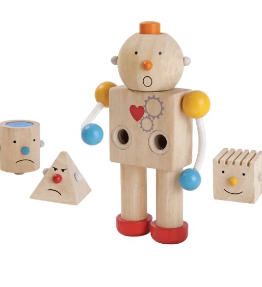 Plan Toys Build-A-Robot - Safari Ltd®