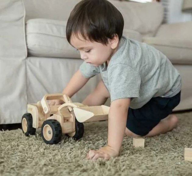 Plan Toys: Bulldozer (limited edition) | Malih nog naokrog