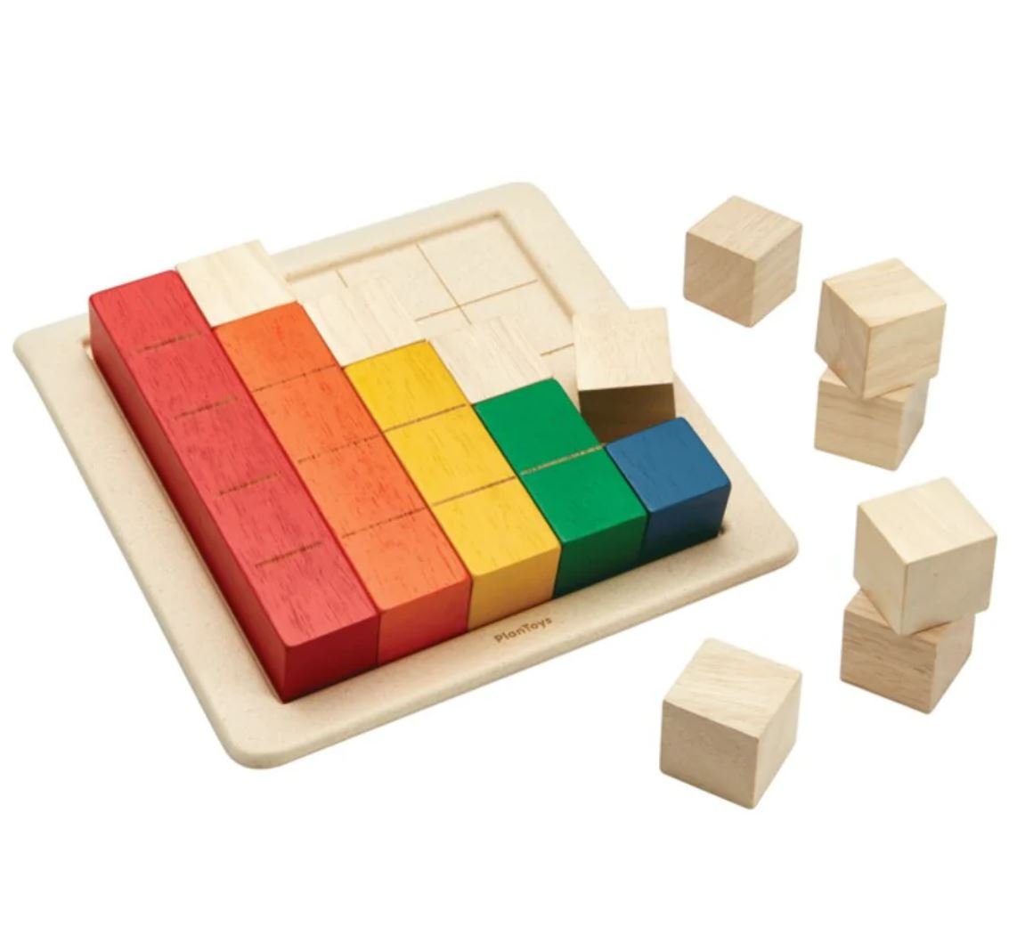 PlanToys Colored Counting Blocks | Educational Toys | Safari Ltd®
