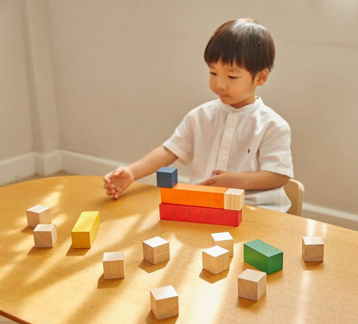 PlanToys Colored Counting Blocks | Educational Toys | Safari Ltd®